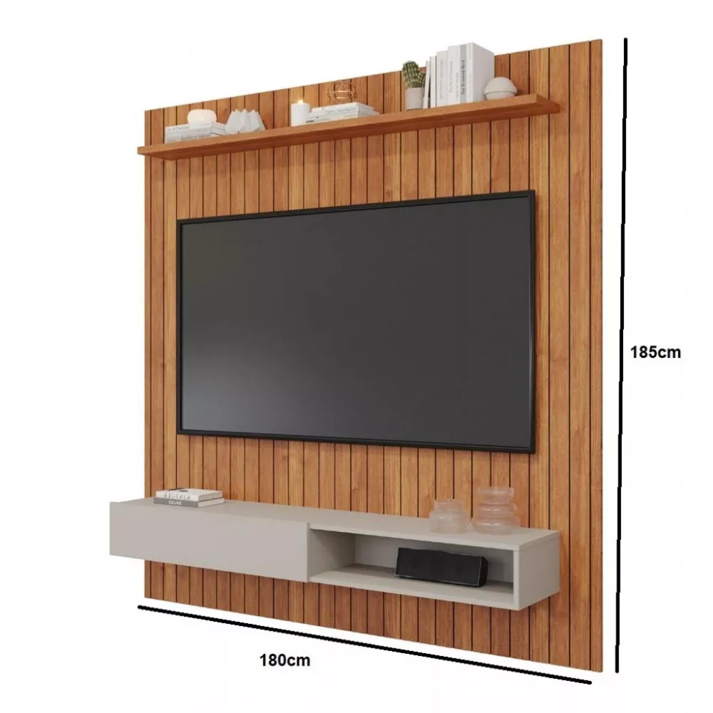 Image 2 of 3 of Painel para TV até 65 Polegadas 1 Porta Caravelas 1.8 Permobili