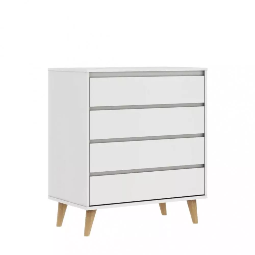 Cômoda 4 Gavetas Lorena Carolina Baby