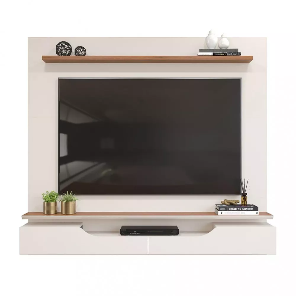 Image 3 of 4 of Painel para TV até 60 Polegadas 2 Portas Levi DJ Móveis