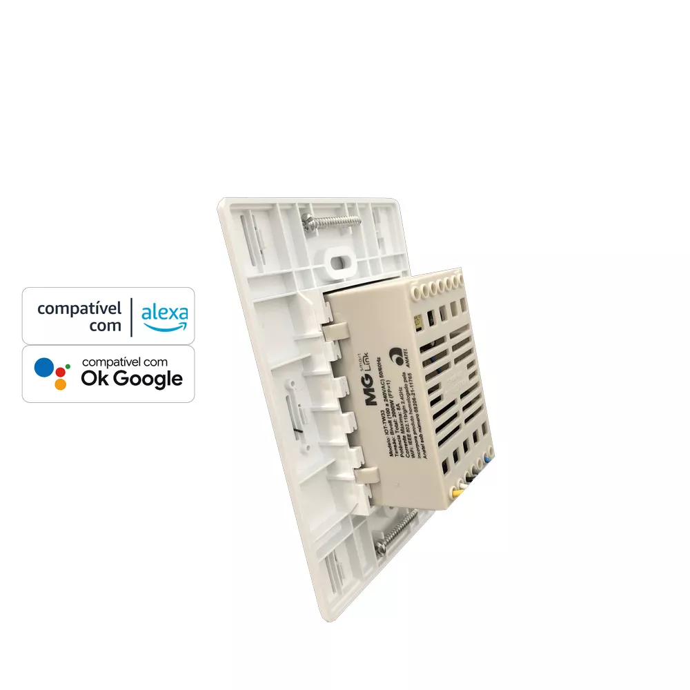 Interruptor inteligentes touch 1 Tecla Smart link 21560 Margirius