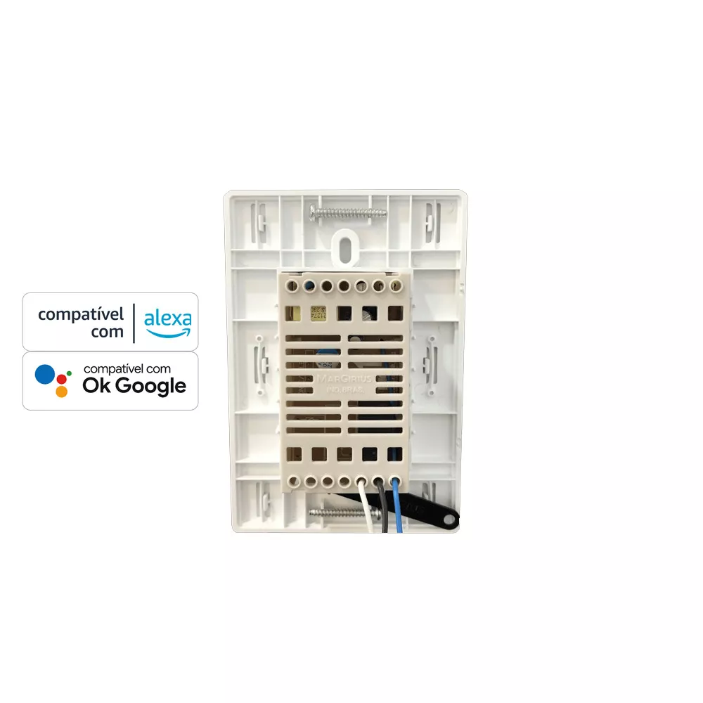 Interruptor inteligentes touch 1 Tecla Smart link 21560 Margirius