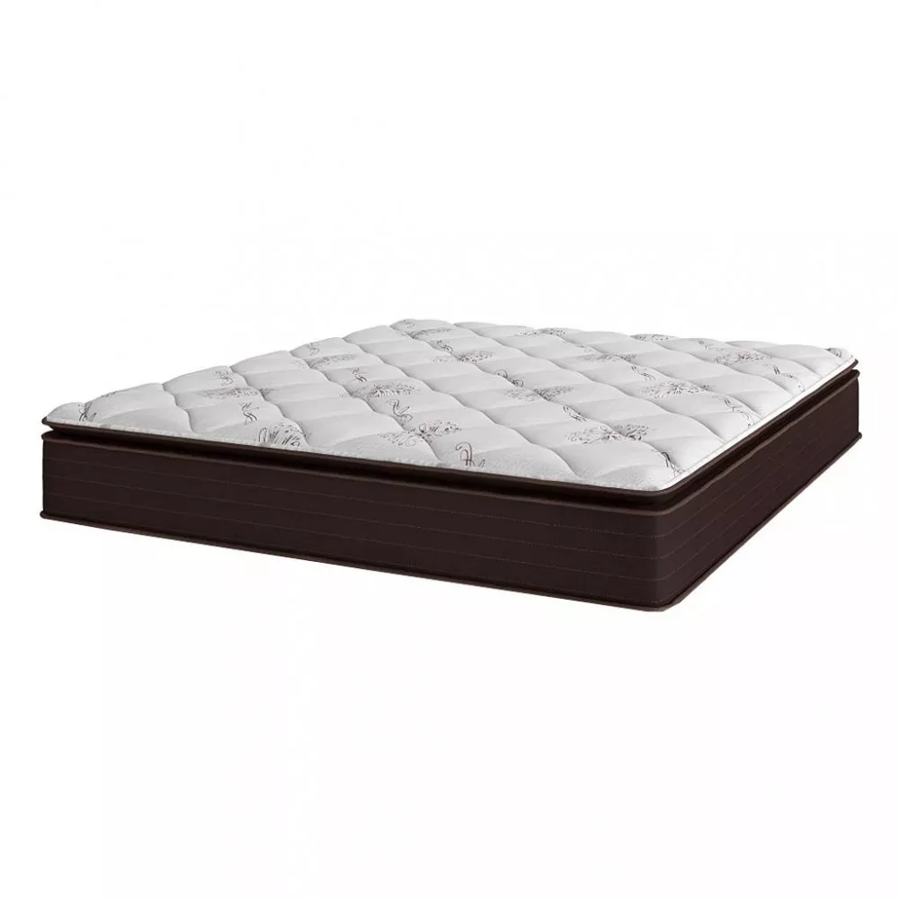 Colchão Queen 158cm Molas Ensacadas Pillow Top Multiflex Umaflex