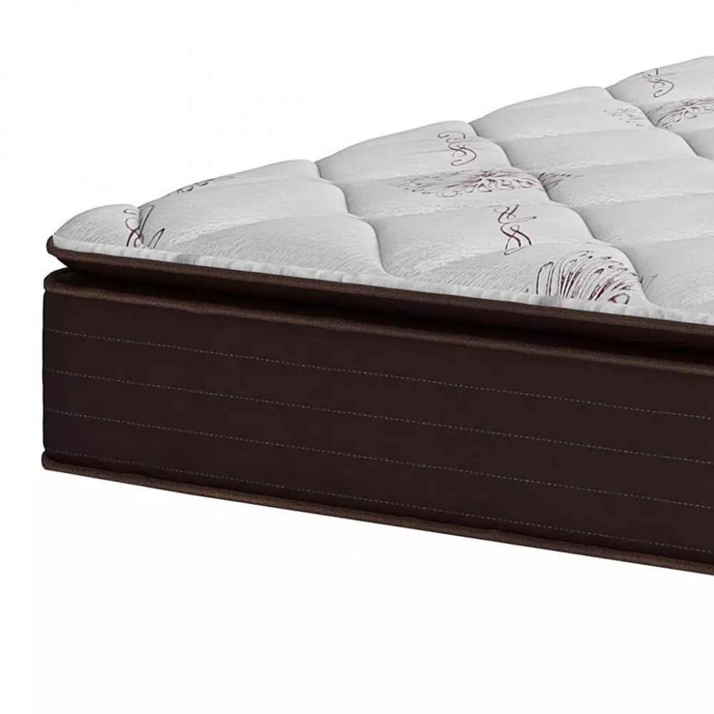 Colchão Queen 158cm Molas Ensacadas Pillow Top Multiflex Umaflex