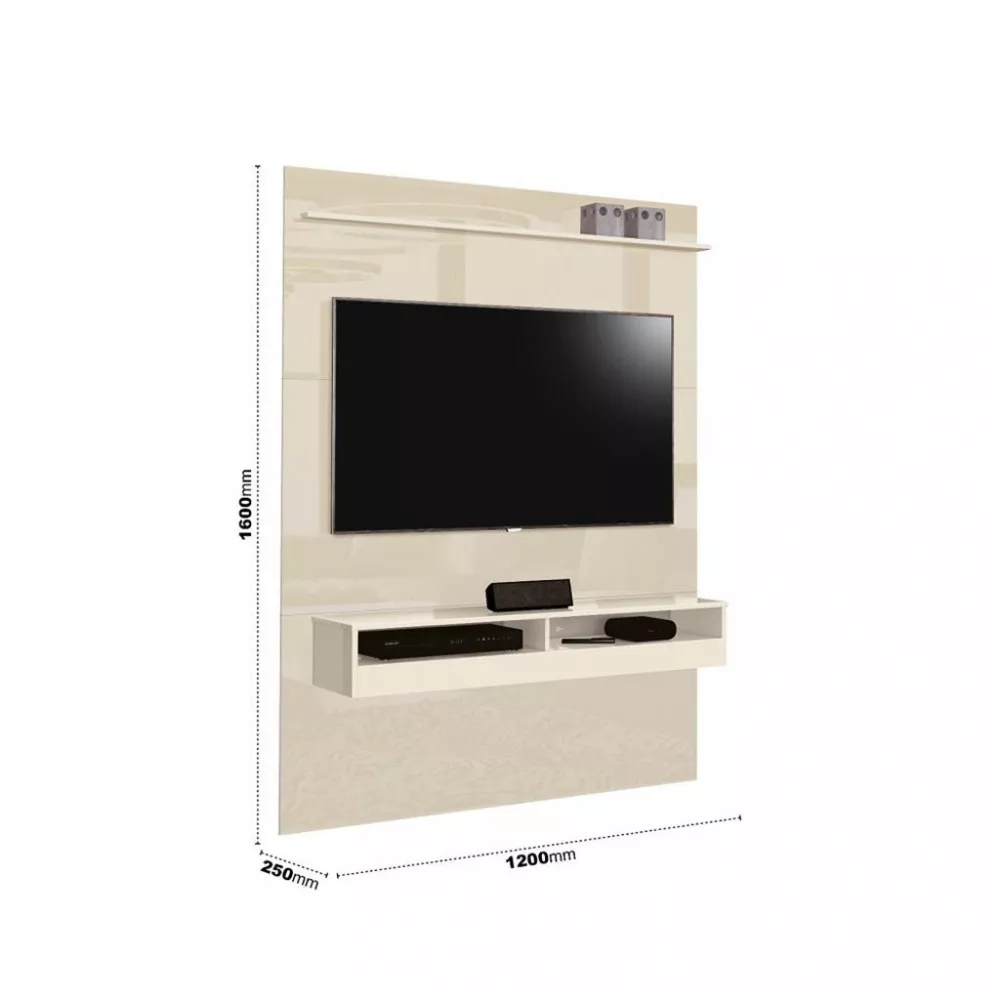 Image 2 of 5 of Painel para TV Até 50 Polegadas 120cm Torino II EDN Móveis
