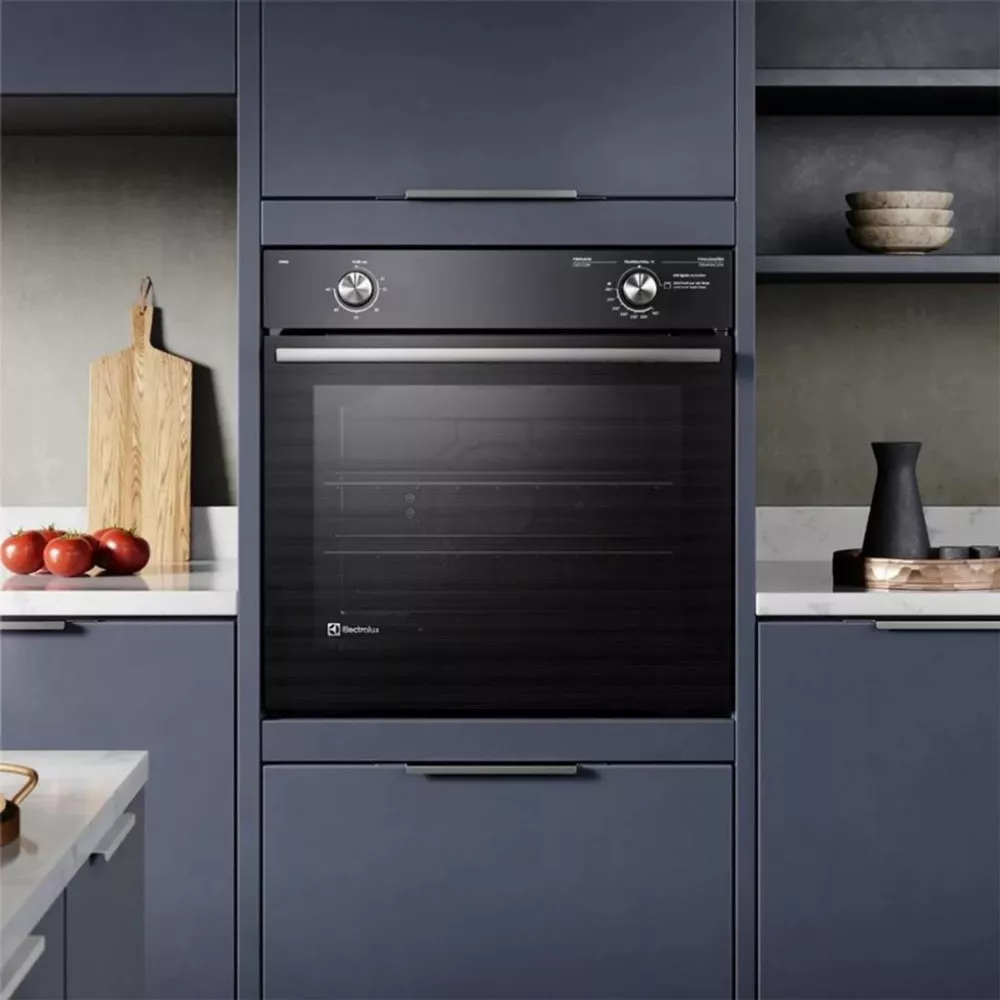 Forno a Gás de Embutir Electrolux OE8GL Efficient com PerfectCook 80L