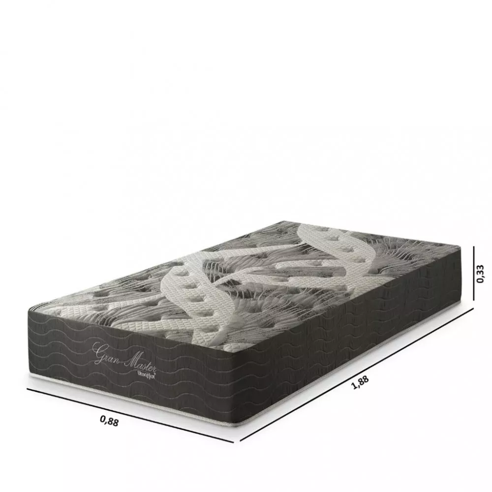 Colchão Solteiro 88cm Molas Ensacadas Gran Master Umaflex