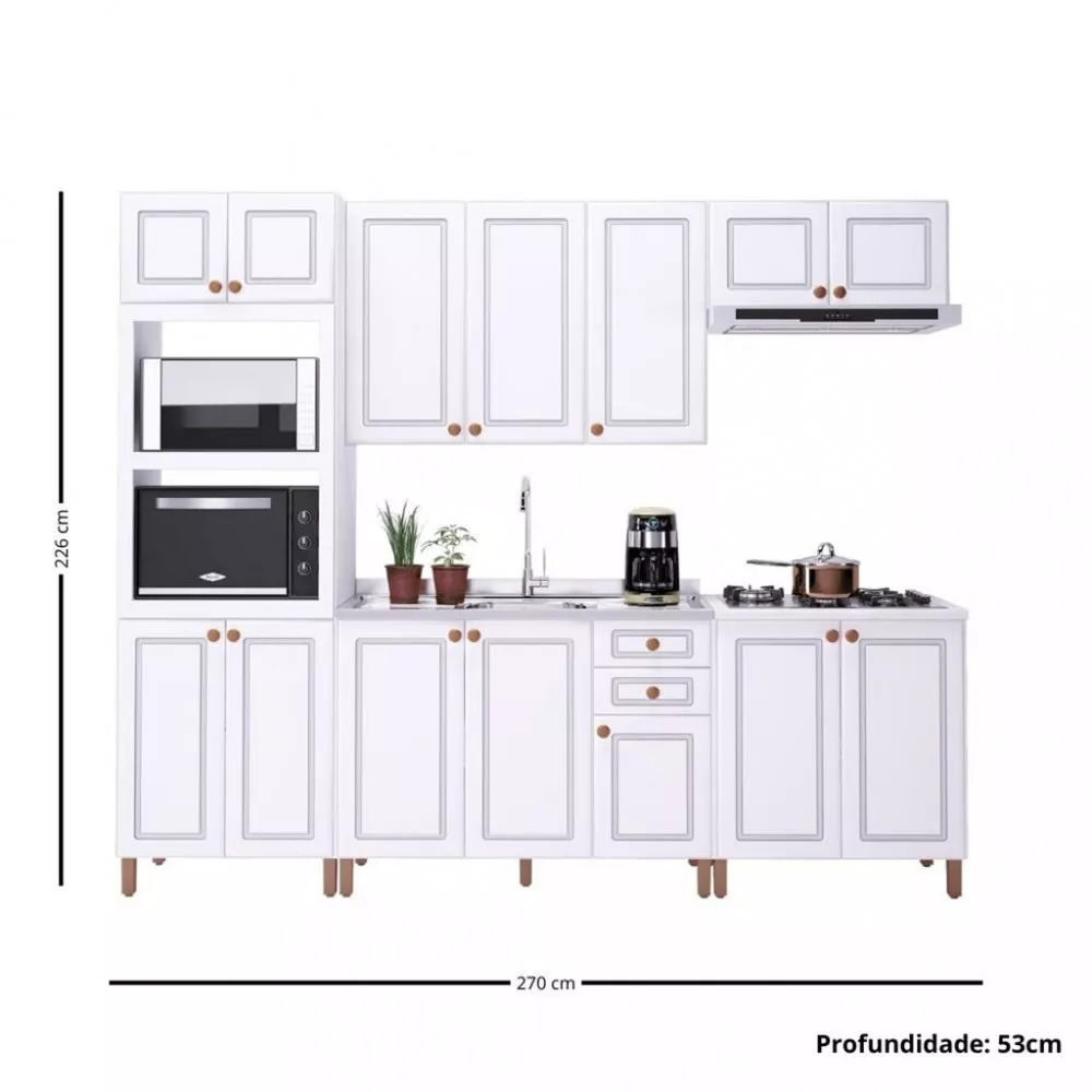 Cozinha Compacta 5 Peças Esplendor Indekes