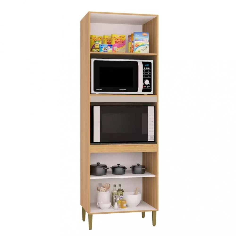 Paneleiro Torre Quente 3 Portas Perola Poquema