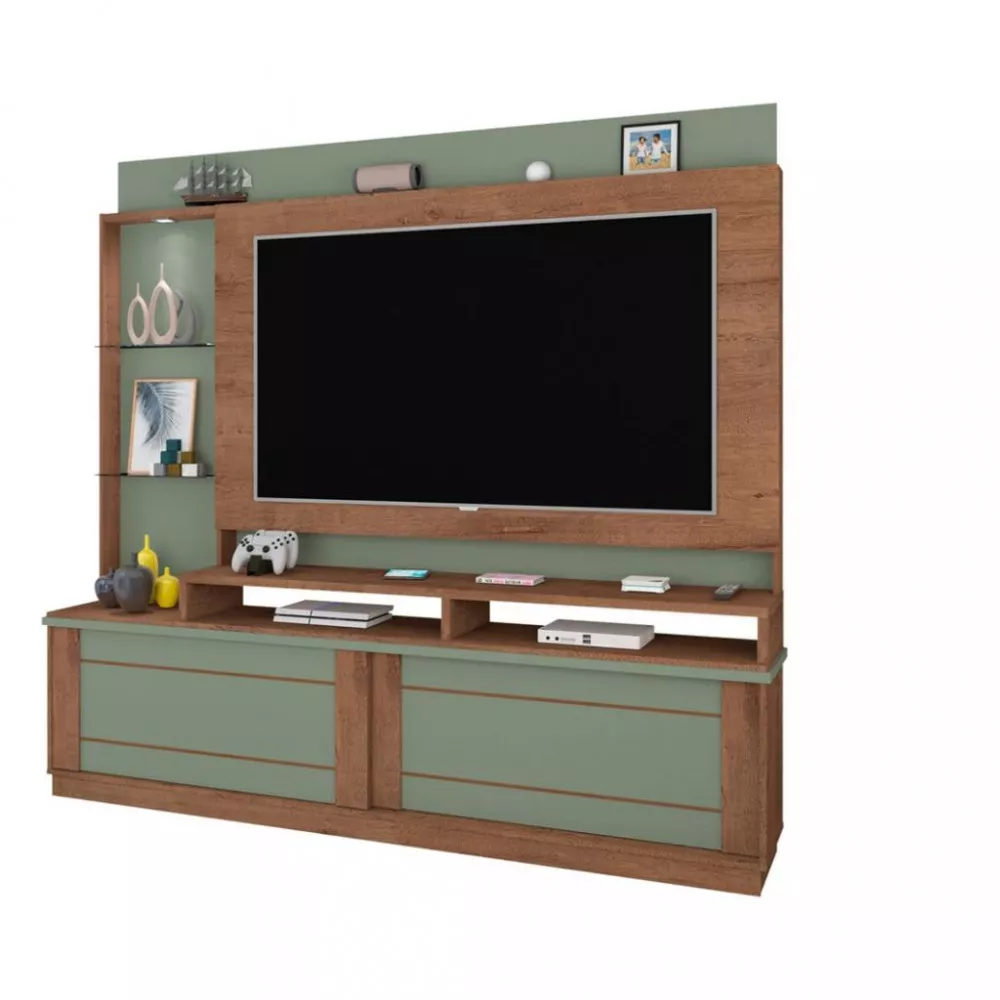 Estante Home para TV até 70 Polegadas 2 Portas Qatar Atualle