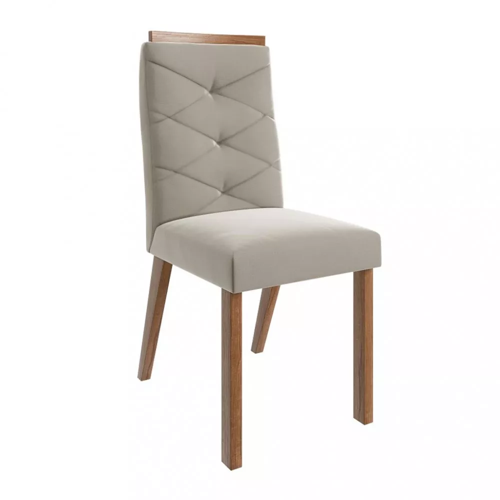 Conjunto Sala de Jantar Mesa 190/23  4 Cadeiras Zamarchi