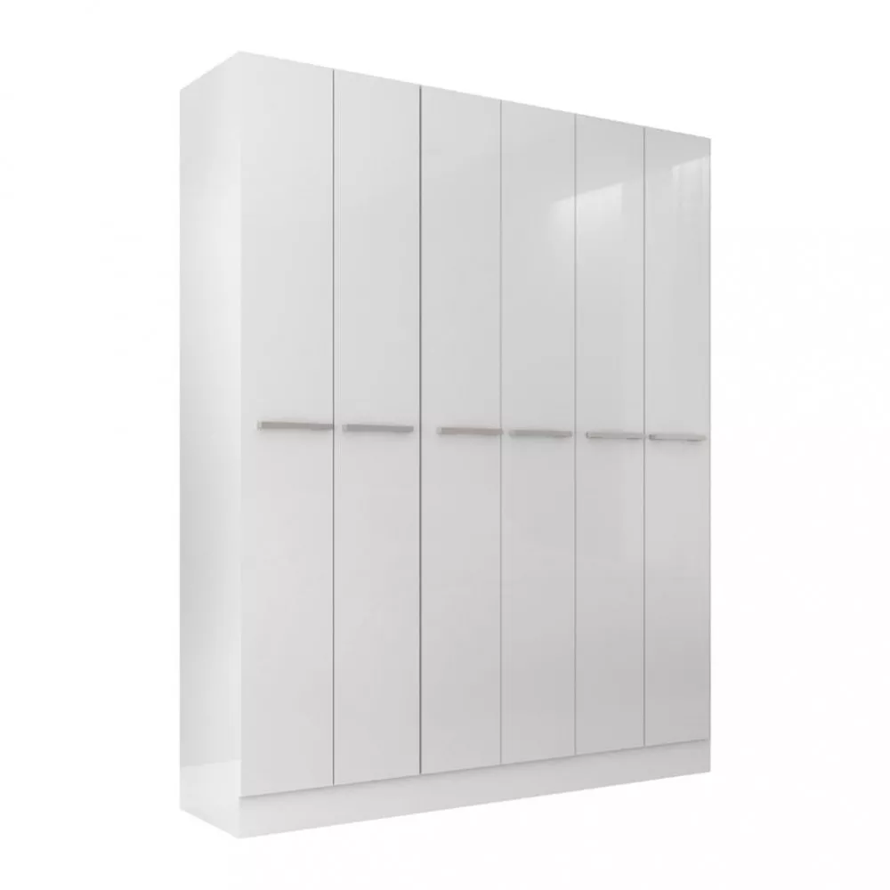 Guarda Roupa Solteiro 6 Portas 2 Gavetas Dakar Atualle