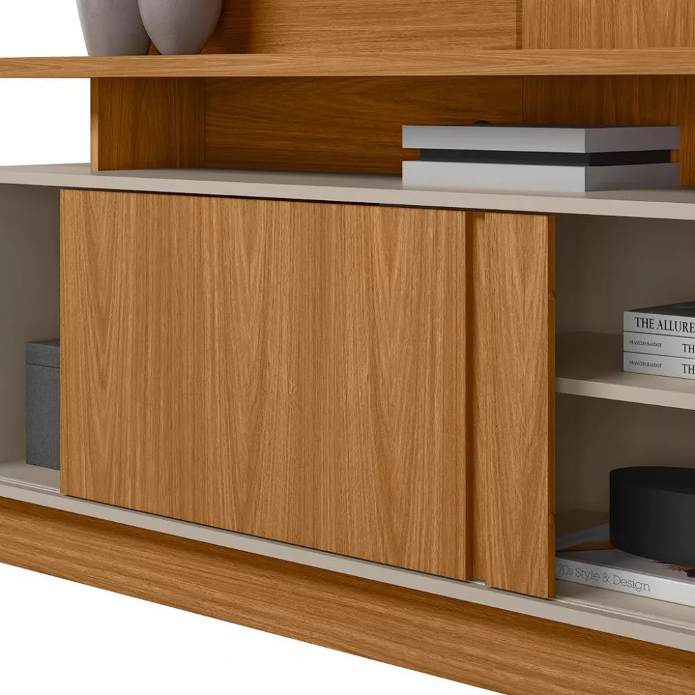 Image 4 of 5 of Estante Home para TV até 60 Polegadas 1 Porta Viena Linea Brasil