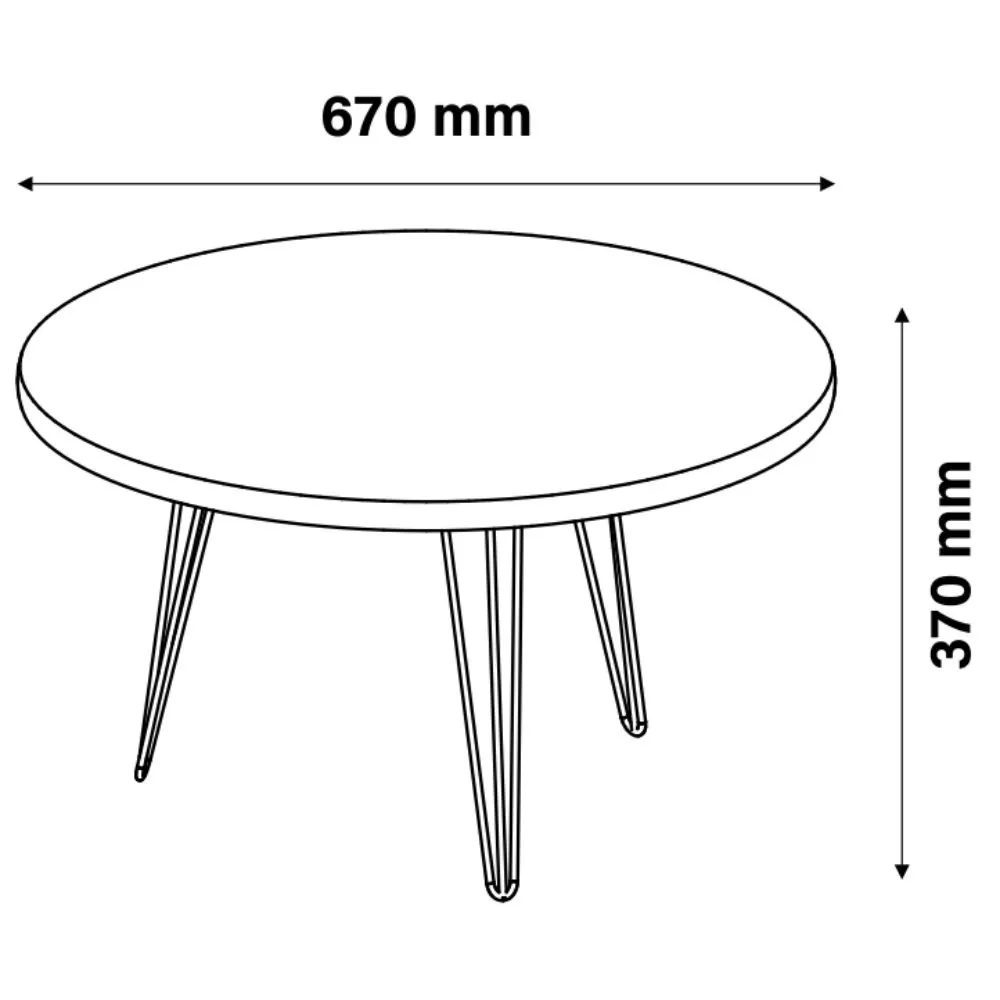 Mesa de Centro Evolution Patrimar