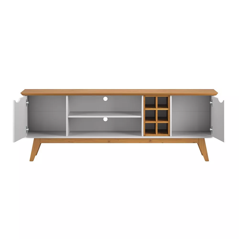 Rack para TV até 60 Polegadas 2 Portas com Pés Prism 1.8 Patrimar
