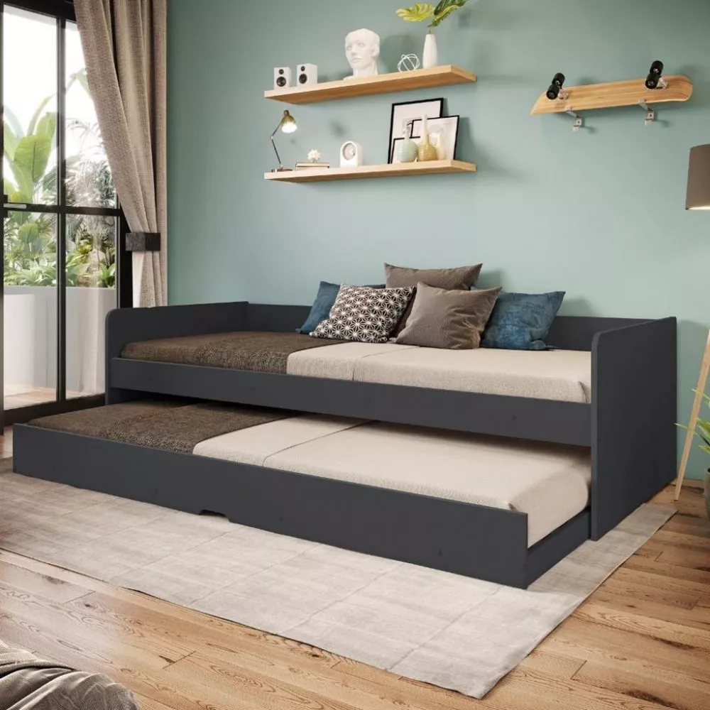 Sofá Cama com Cama Auxiliar Joy Conquista Moveis