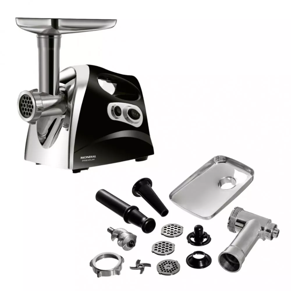 Moedor de Carne Elétrico Mondial MC-03 Premium