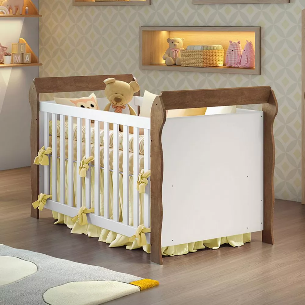 Image 0 of 6 of Berço Mini Cama Lara Carolina Baby