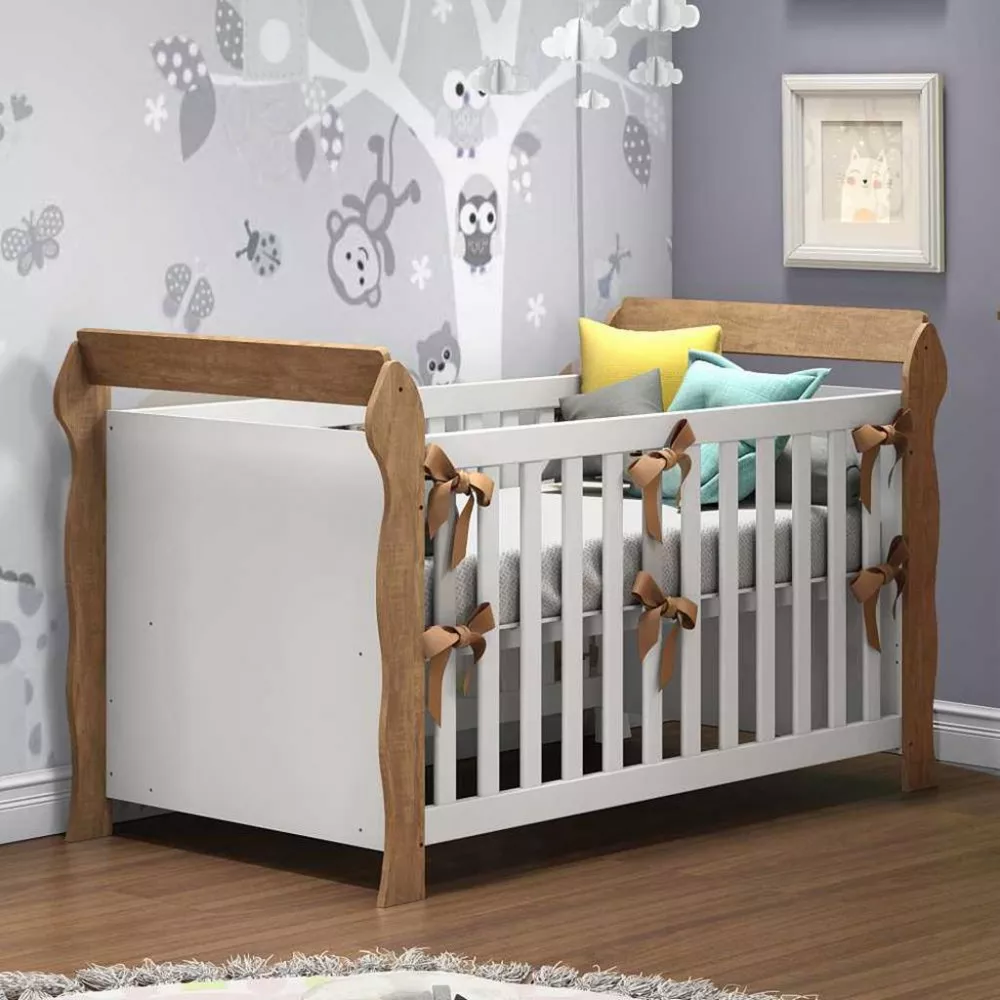 Image 5 of 6 of Berço Mini Cama Lara Carolina Baby