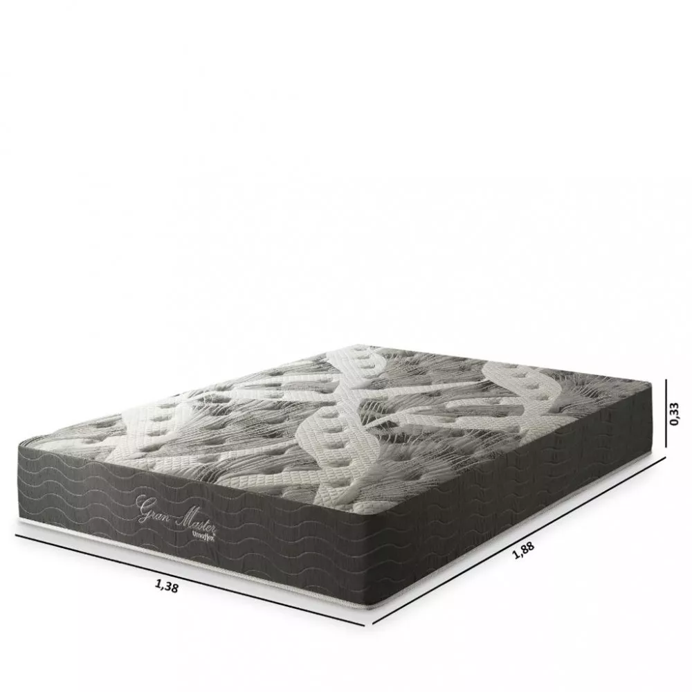 Colchão Casal 138cm Molas Ensacadas Gran Master Umaflex