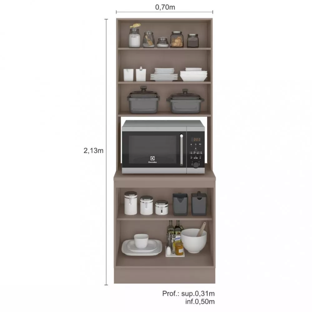 Paneleiro Duplo 4 Portas Unna Poliman