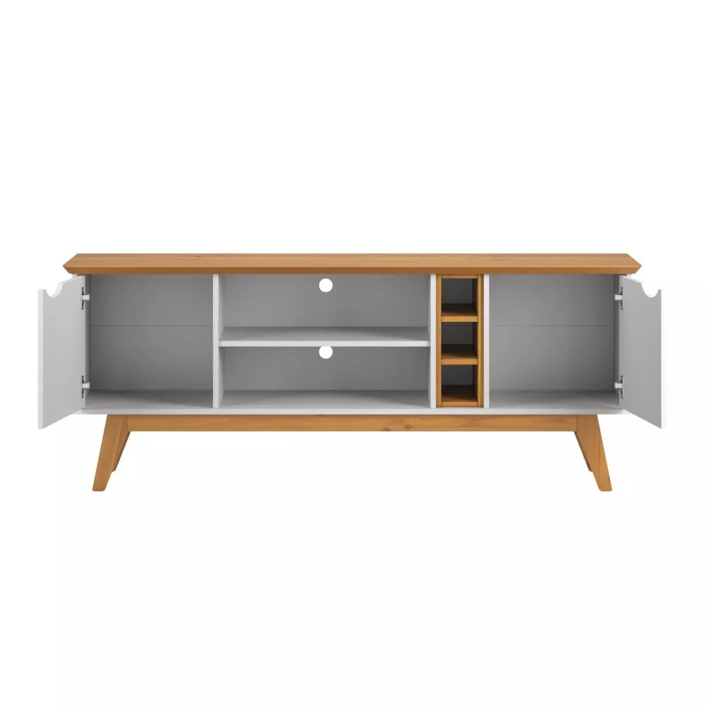 Rack para TV até 50 Polegadas 2 Portas com Pés Prism 1.6 Patrimar