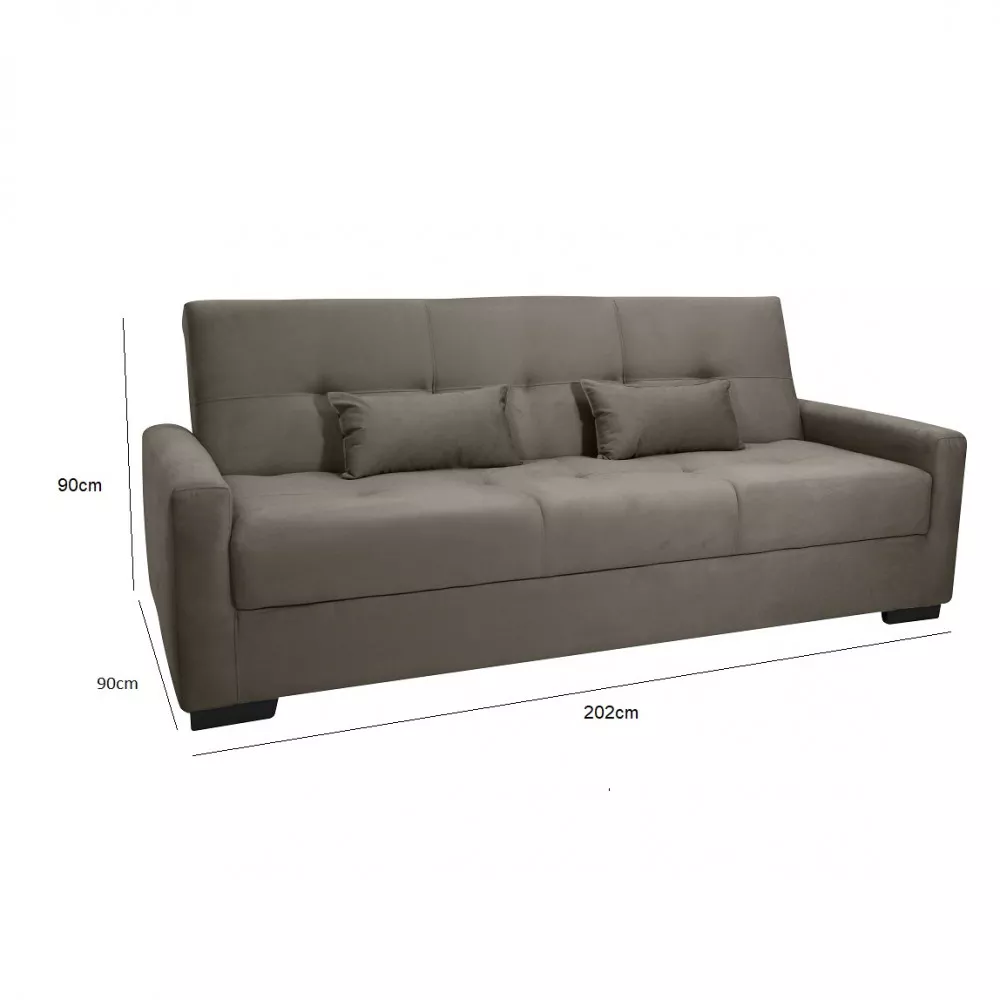 Image 2 of 6 of Sofá Cama 3 Lugares 209cm Lavinia Matrix
