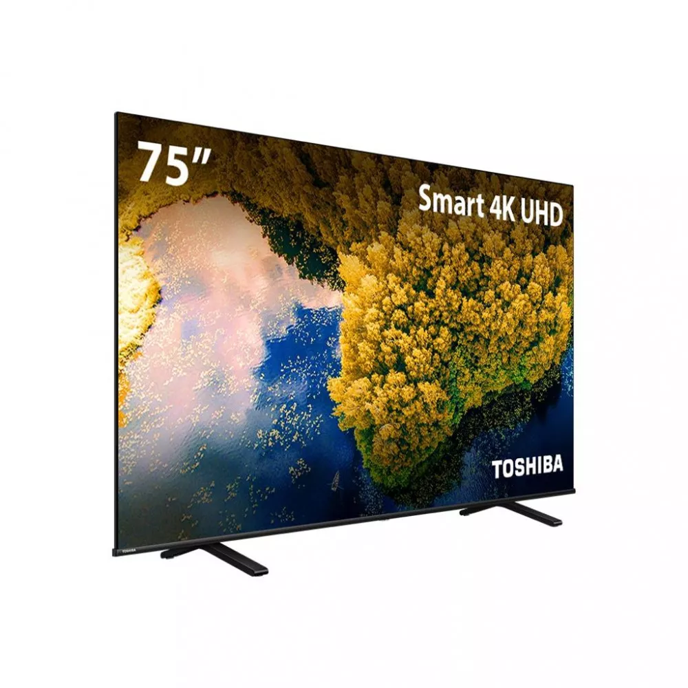Smart TV Toshiba 75 Polegadas 4K DLED TB009M