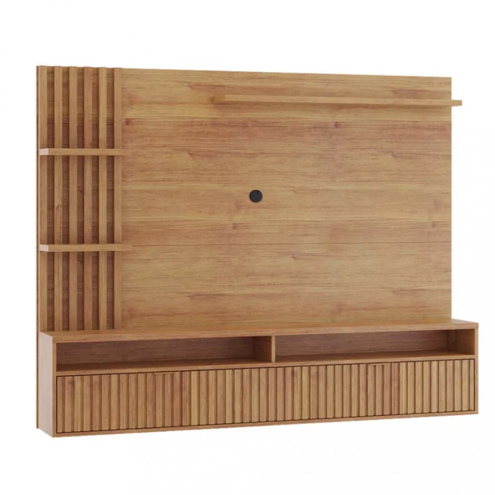 Painel Ripado para TV até 65 Polegadas 1 Porta Bueno Viero