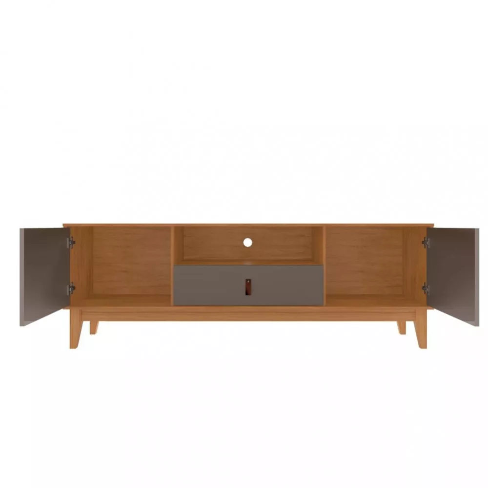 Rack para TV Até 60 Polegadas 2 Portas 1 Gaveta Esmeralda Plus Casa D