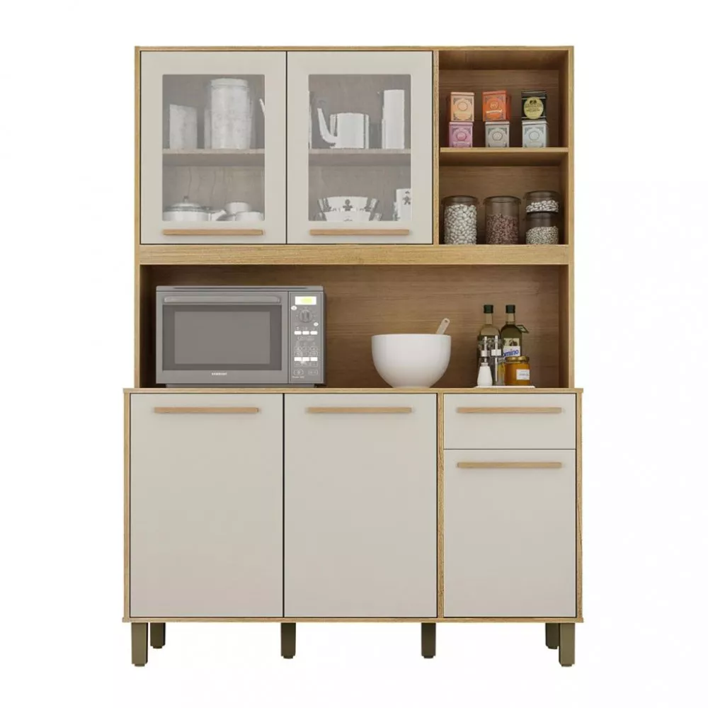 Cozinha Compacta 5 Portas 1 Gaveta Rubi Valdemoveis