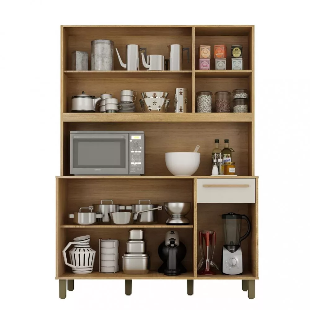 Cozinha Compacta 5 Portas 1 Gaveta Rubi Valdemoveis