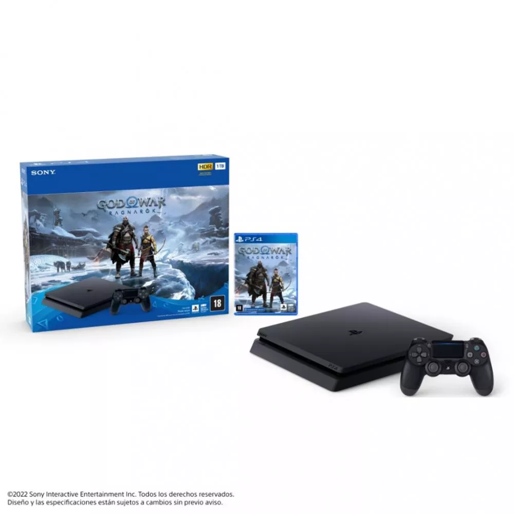 Console Sony Playstation 4 1TB God of War Ragnarok