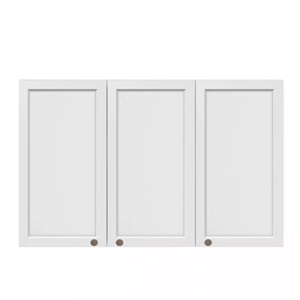 Armário Aéreo 3 Portas 120cm Unna Poliman