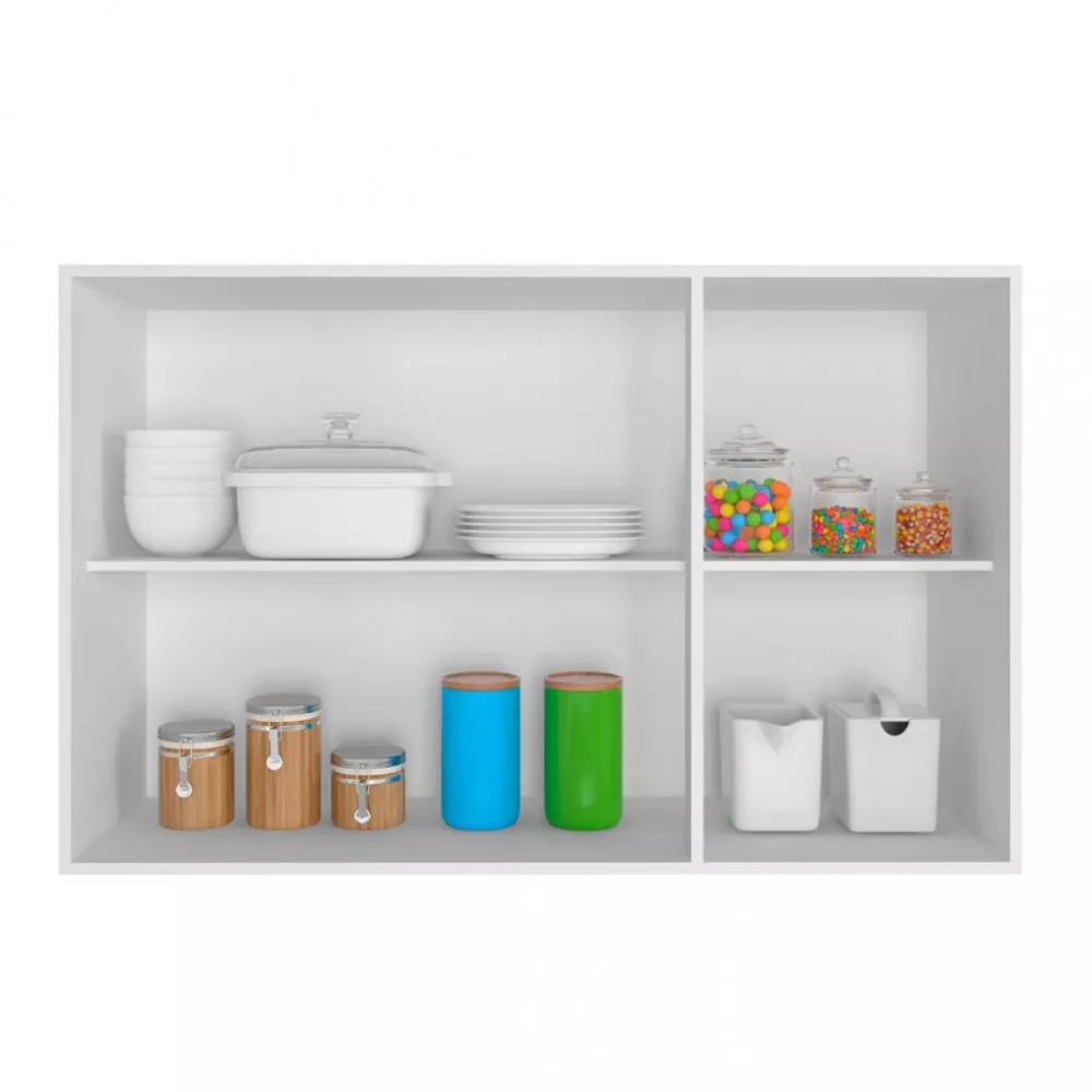 Armário Aéreo 3 Portas 120cm Unna Poliman