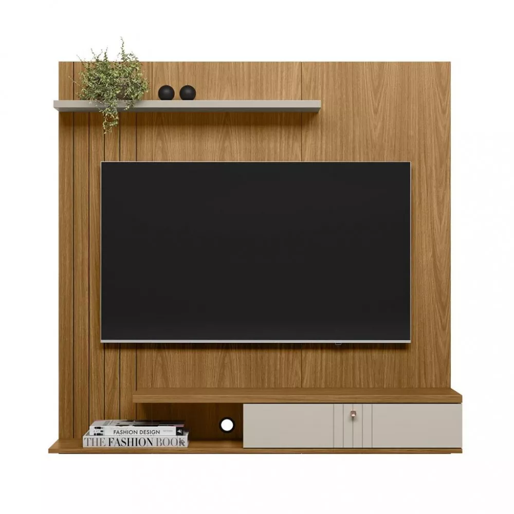 Image 1 of 4 of Painel para TV até 55 Polegadas 1 Porta Vegas Linea Brasil