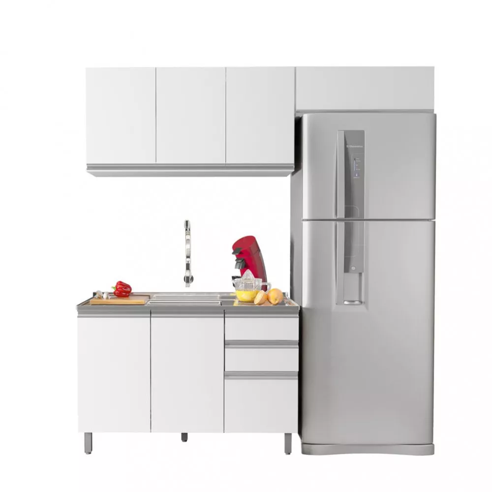 Cozinha Compacta 3 Peças Evidence Poliman