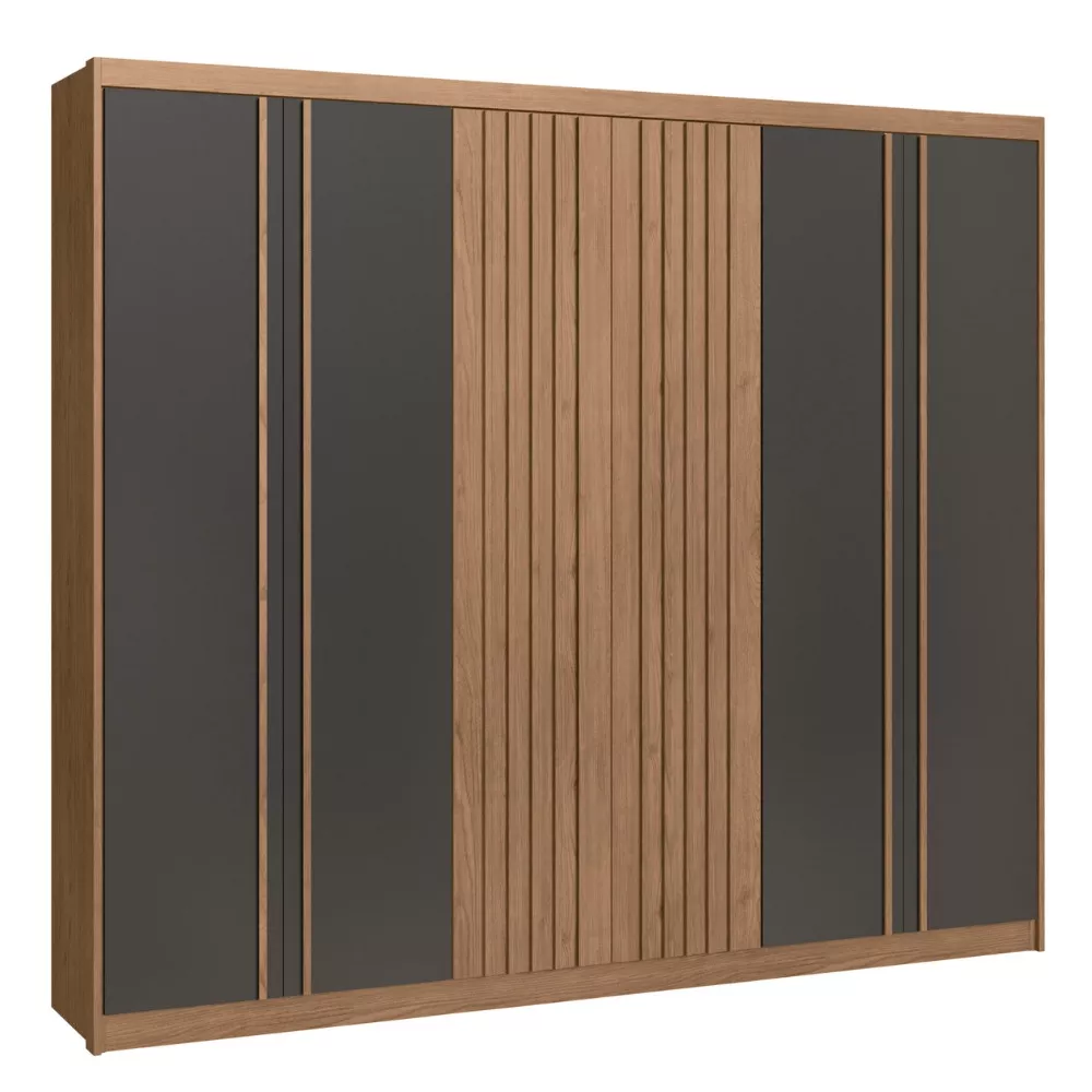 Guarda Roupa 6 Portas 3 Gavetas Florence Móveis Castro