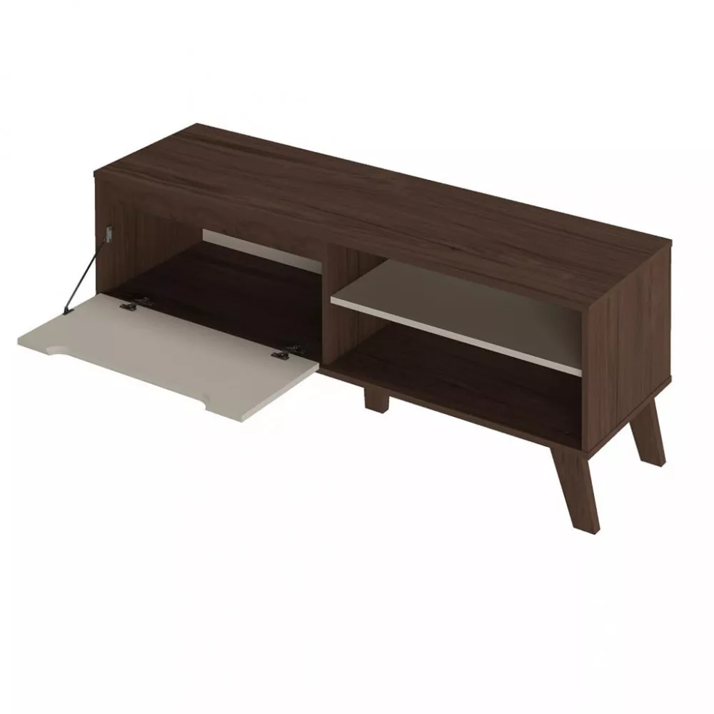 Rack para TV até 60 Polegadas 1 Porta com Pés Lotus Artely