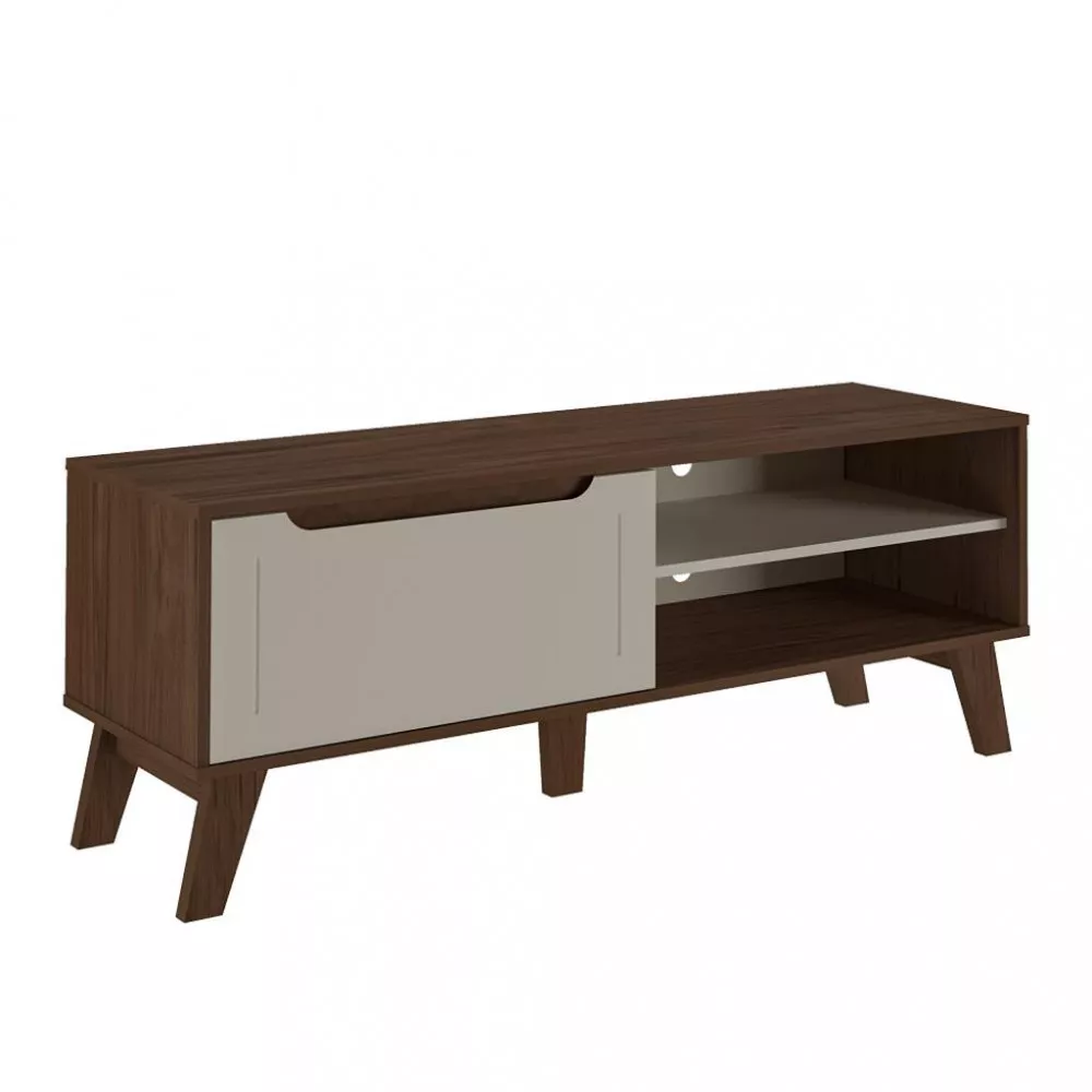 Rack para TV até 60 Polegadas 1 Porta com Pés Lotus Artely