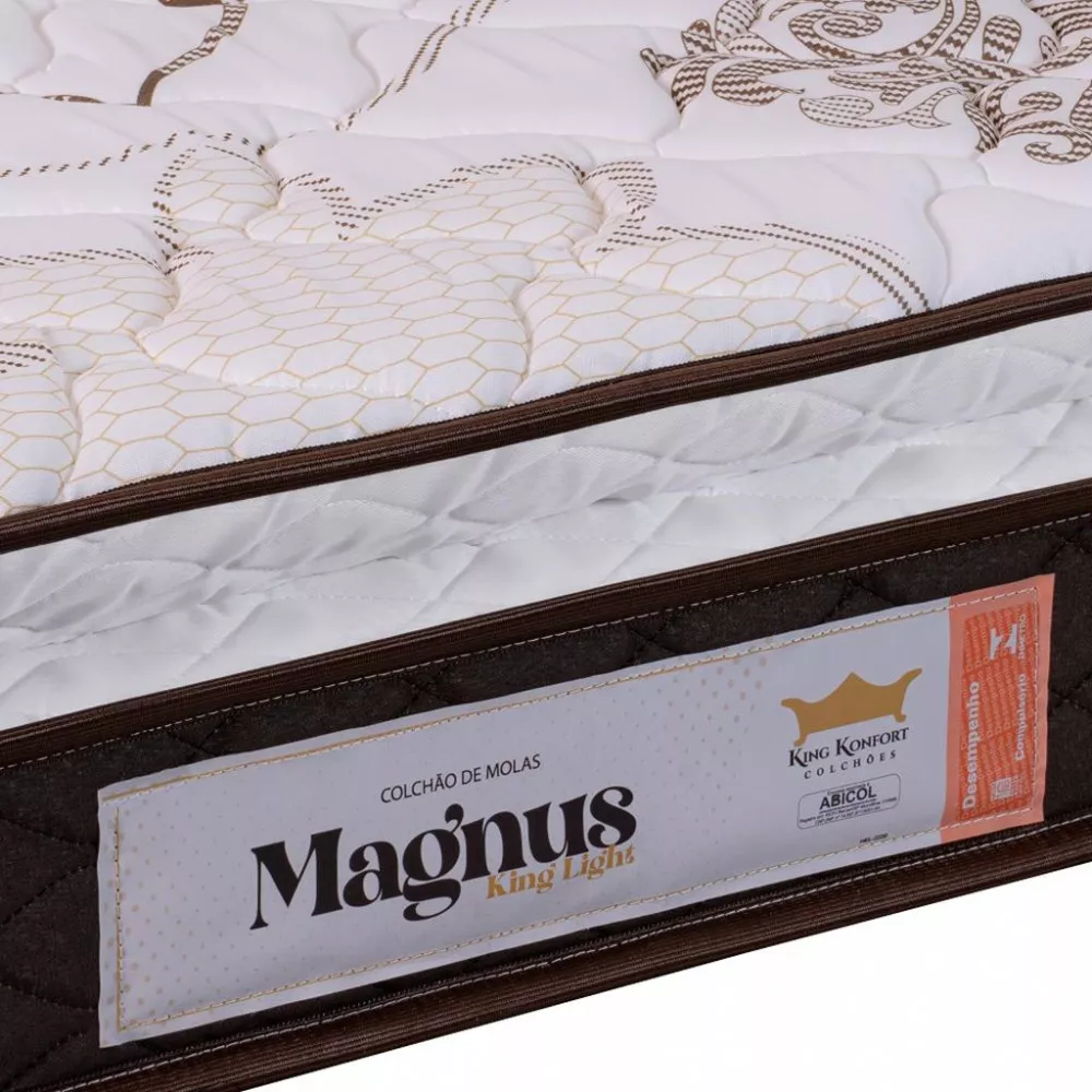 Colchão Casal 138cm Espuma D33 Magnum Hellen