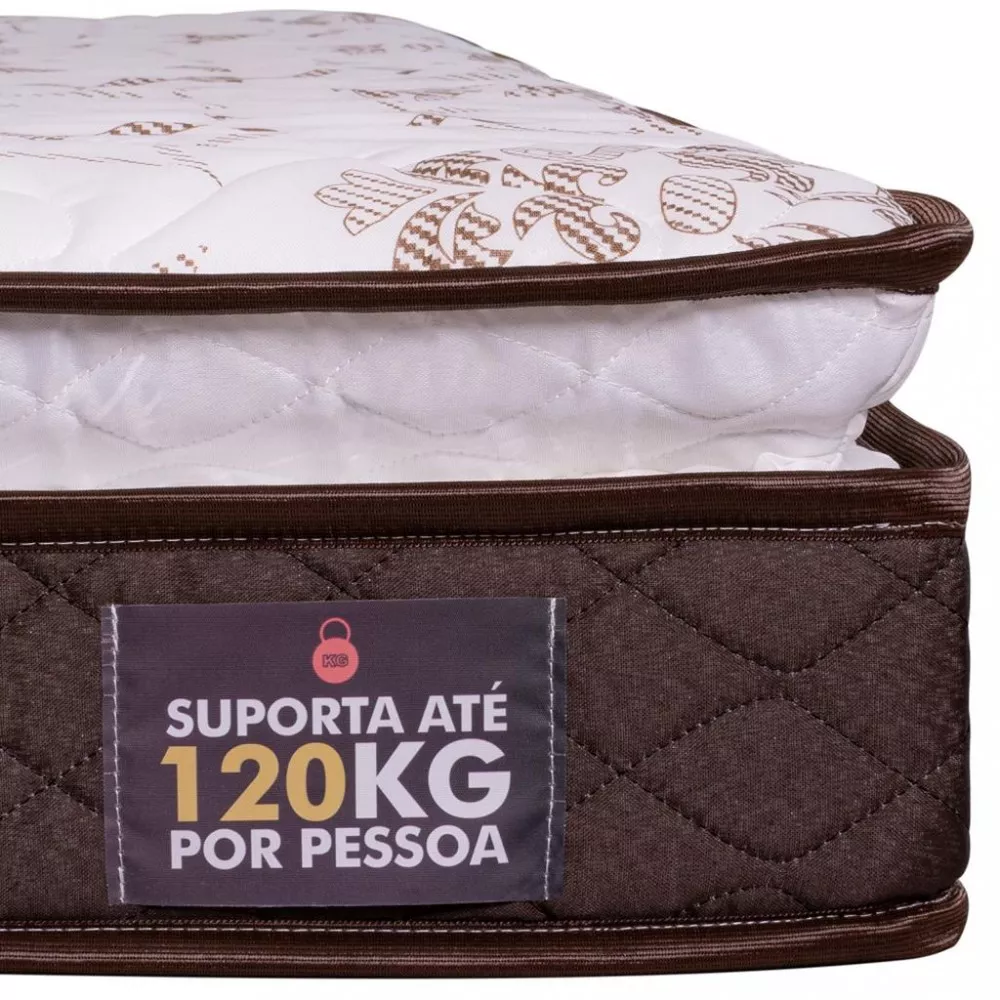 Colchão Casal 138cm Espuma D33 Magnum Hellen