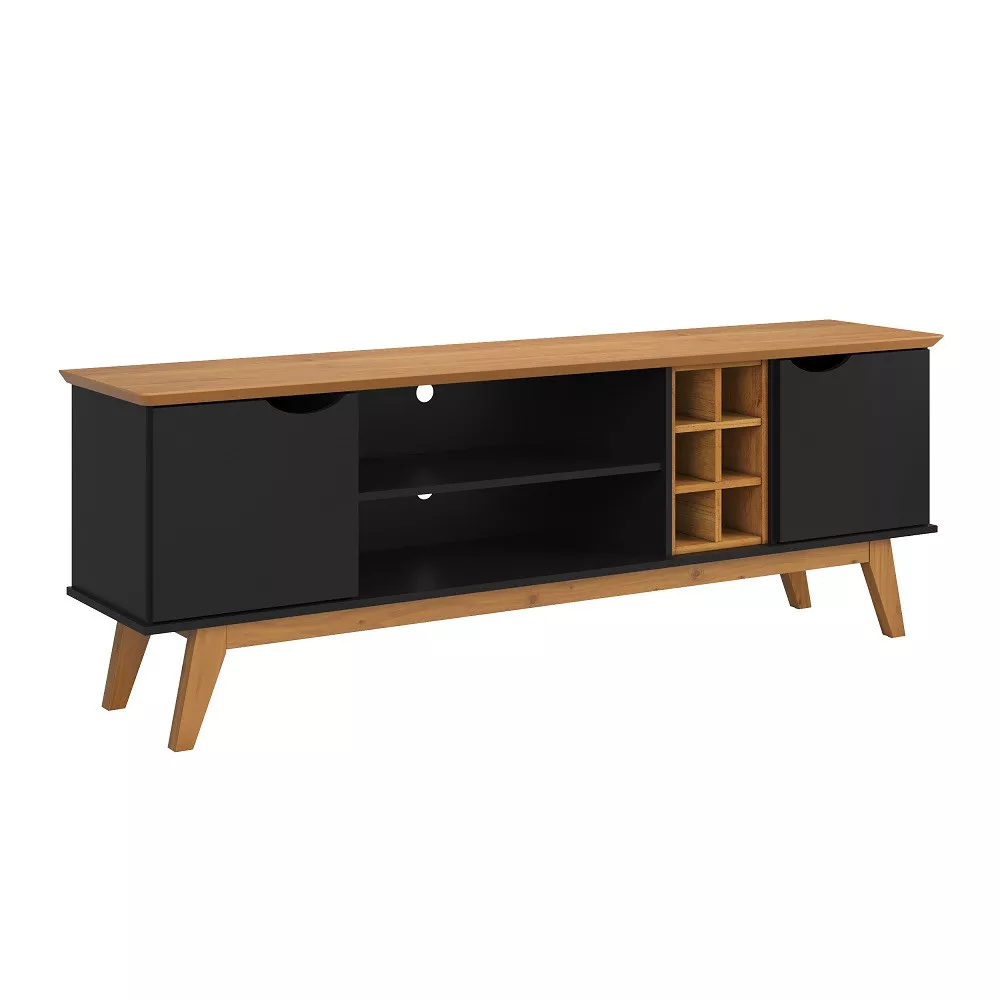 Rack para TV até 60 Polegadas 2 Portas com Pés Prism 1.8 Patrimar