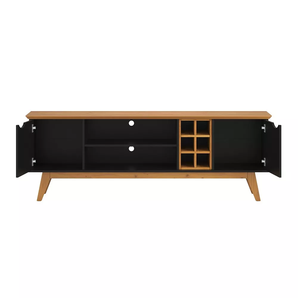Rack para TV até 60 Polegadas 2 Portas com Pés Prism 1.8 Patrimar