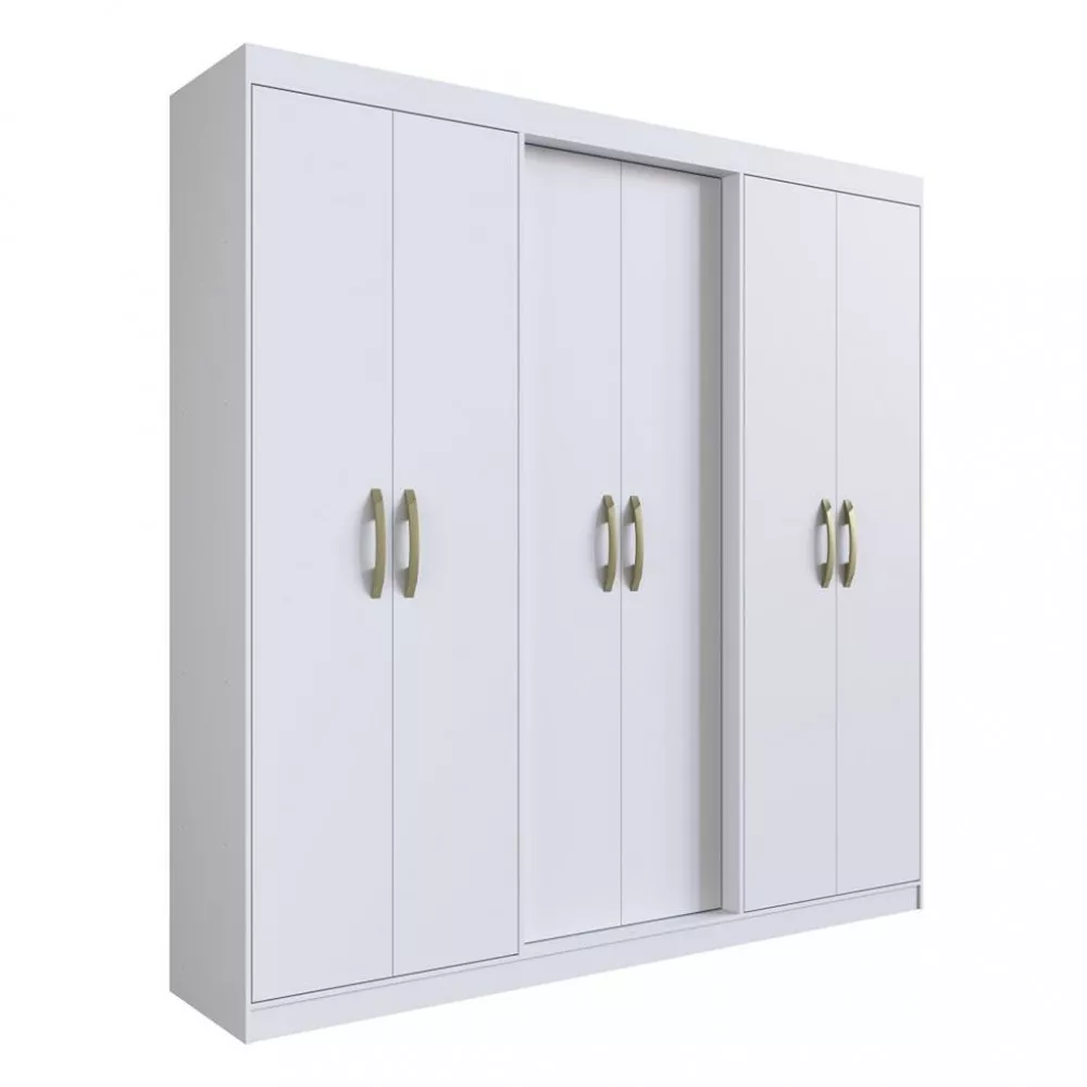 Guarda Roupa Casal 6 Portas 2 Gavetas PH1745 Herval