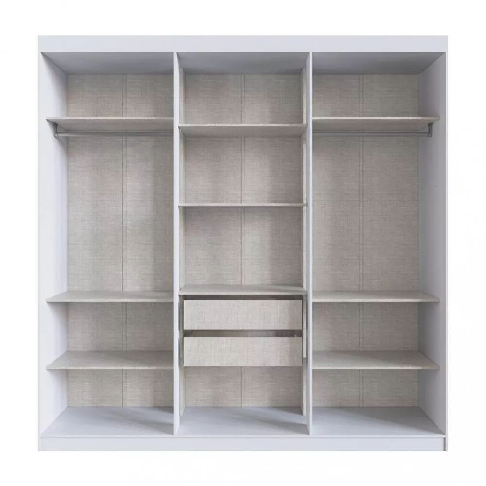 Guarda Roupa Casal 6 Portas 2 Gavetas PH1745 Herval