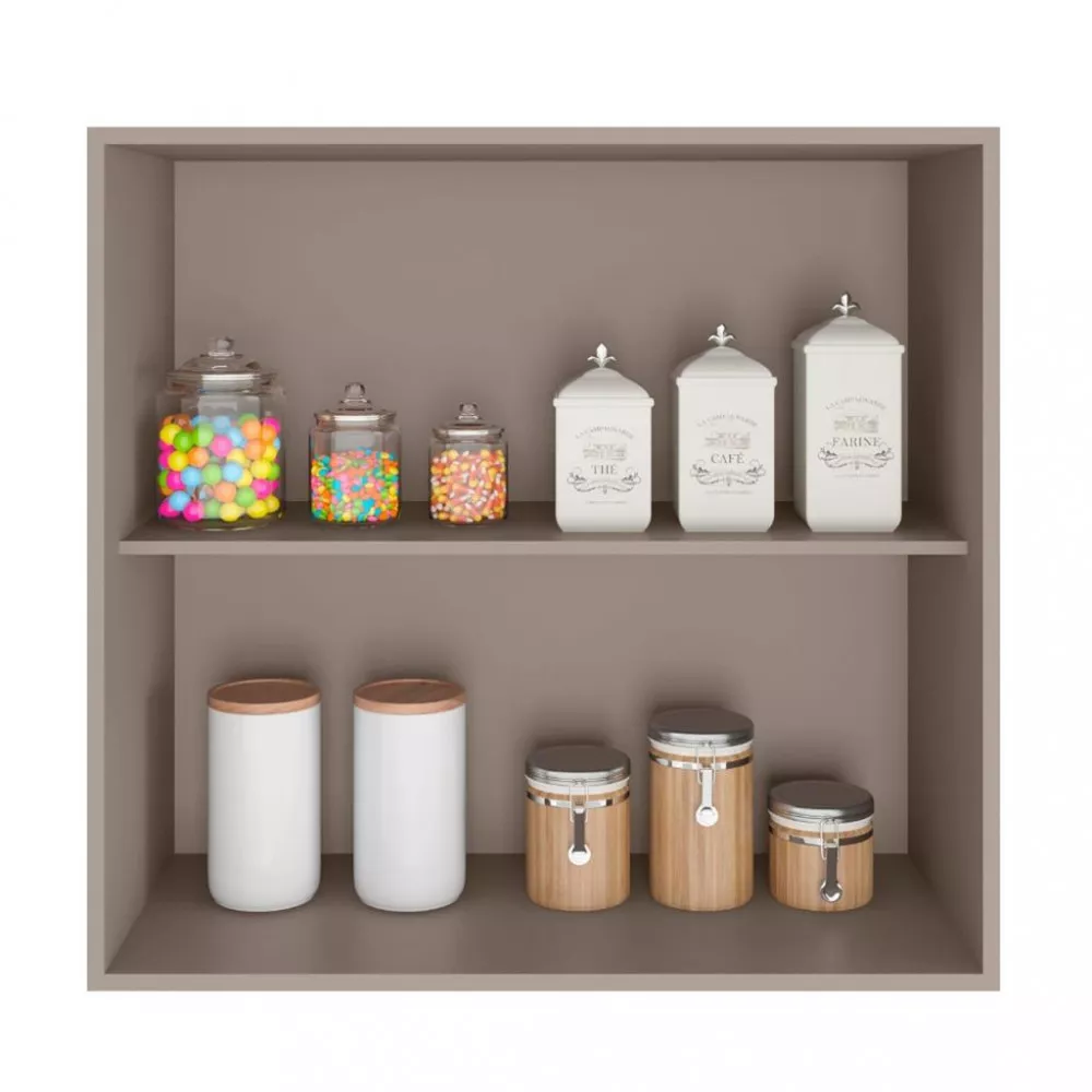 Armário Aéreo 2 Portas 80cm Unna Poliman