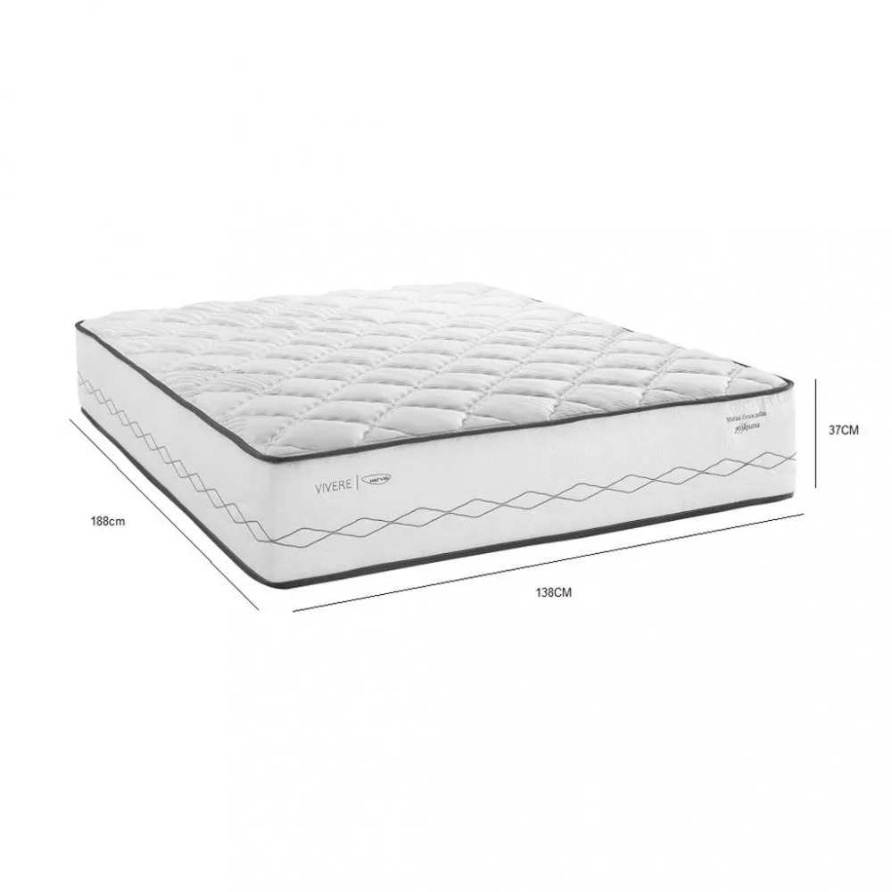 Colchão Casal 138cm Molas Ensacadas One C1721 Herval