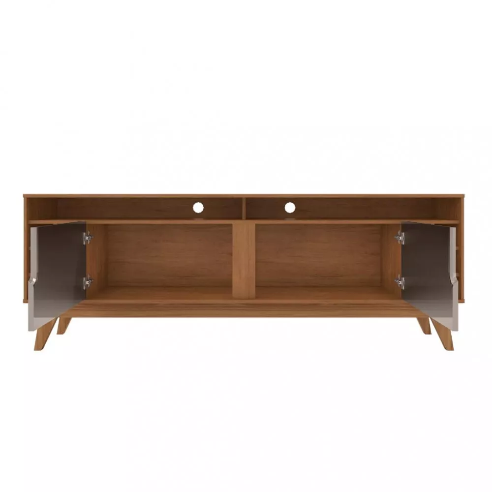 Rack para TV Até 60 Polegadas 2 Portas 135cm Wine Casa D