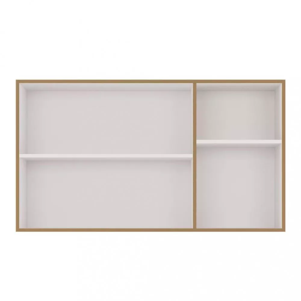 Armário Aereo 3 Portas 120cm Perola Poquema