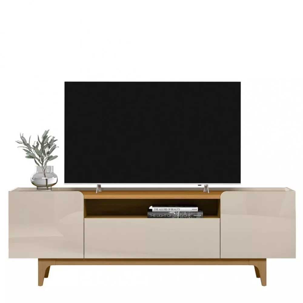 Rack para TV até 75 Polegadas 3 Portas Orlando Linea Brasil
